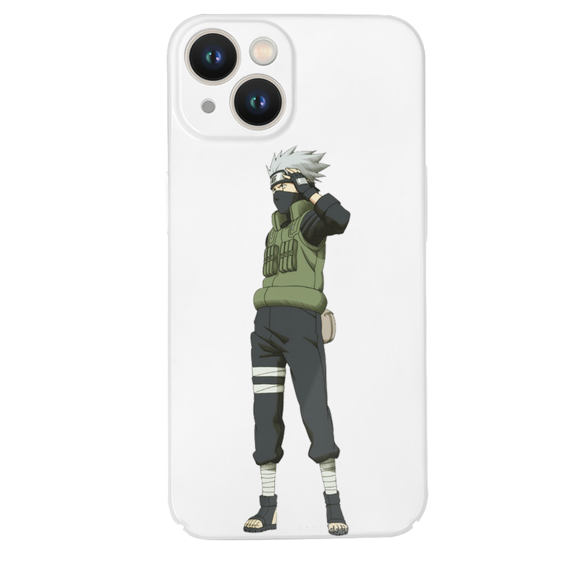 （画像用） NARUTO -ナルト- はたけ カカシ Hatake Kakashi 【iPhone 14シリーズ対応】ハードケース